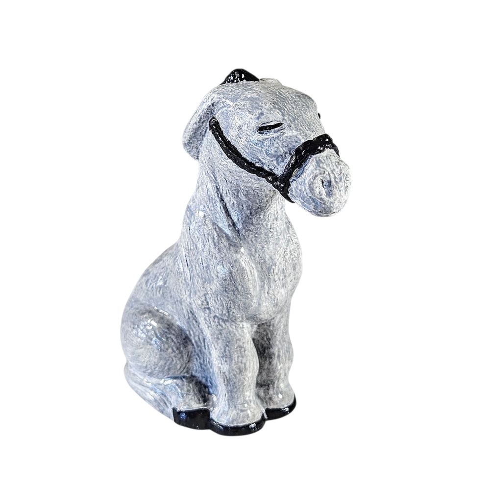 Vintage Accents Unlimited 1977 Donkey Figurine 3 in Nativity Scene Plaster Craft